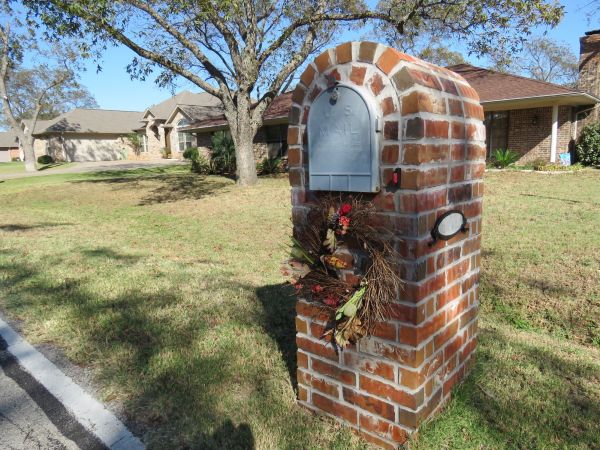 Brick Mailbox Replacement in Fayetteville