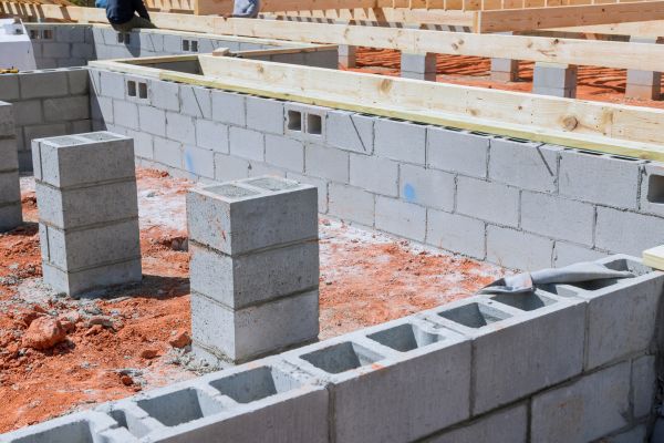 Block Foundation Installation in Fayetteville